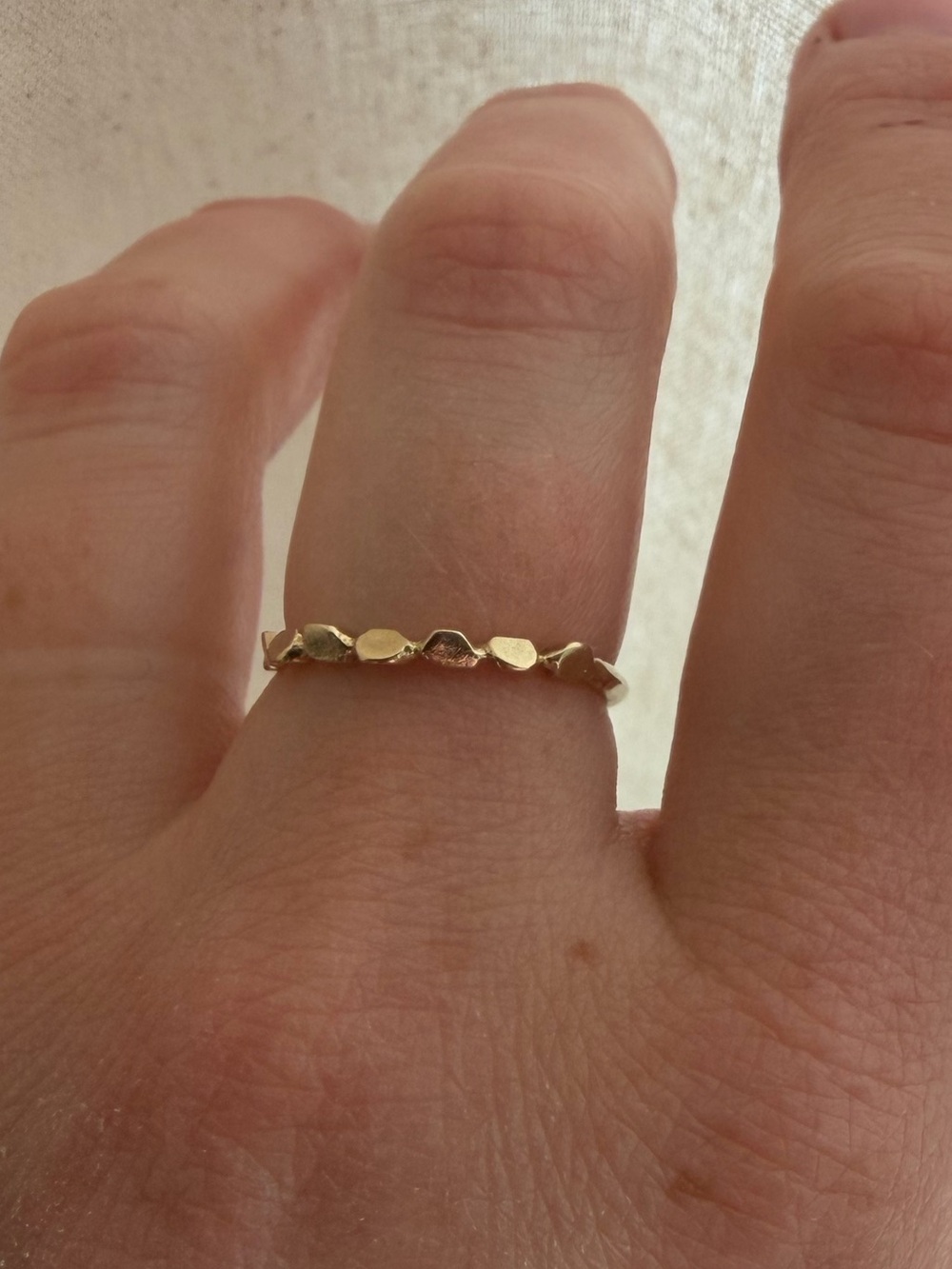 10k solid gold ring
